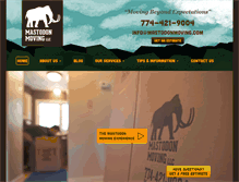 Tablet Screenshot of mastodonmoving.com